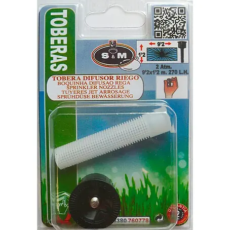Tobera pulverizadora central para difusor 270 l/h