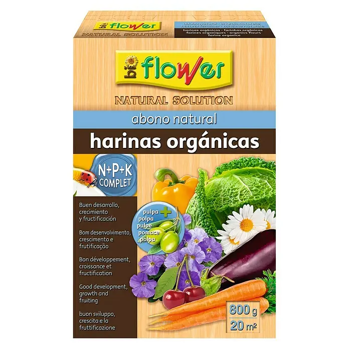 Flower Abono natural harinas orgánicas - 800 g