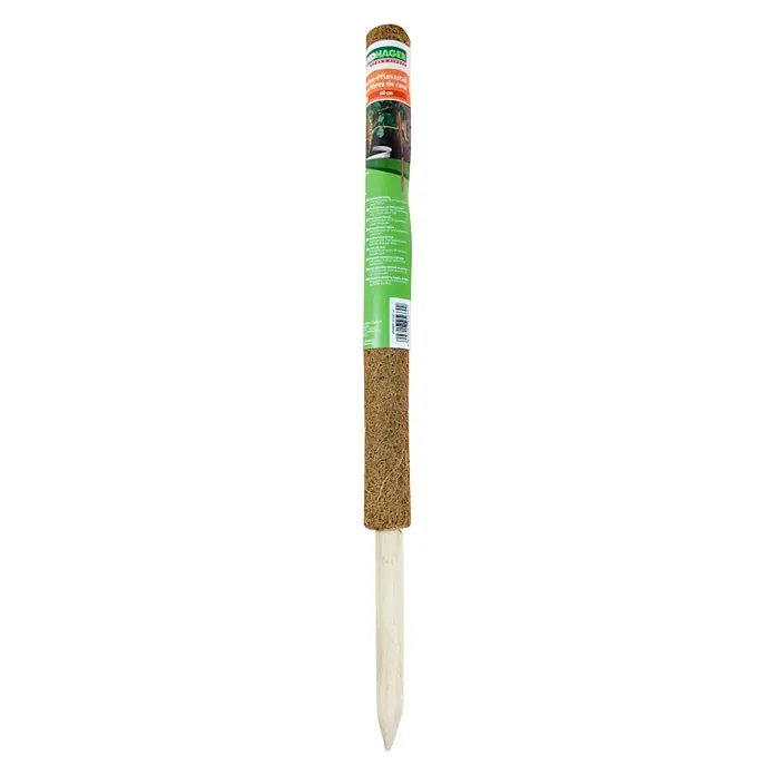Windhager Pflanzenstab Kokos - Ø x H: 4,5 x 80 cm, Braun