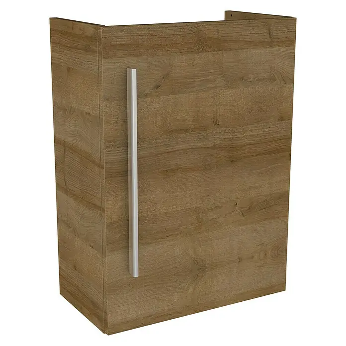 Camargue Stella K welcome Waschtischunterschrank - 44 x 24,3 x 60 cm, Berg Eiche, Matt - Linke Seitenansicht