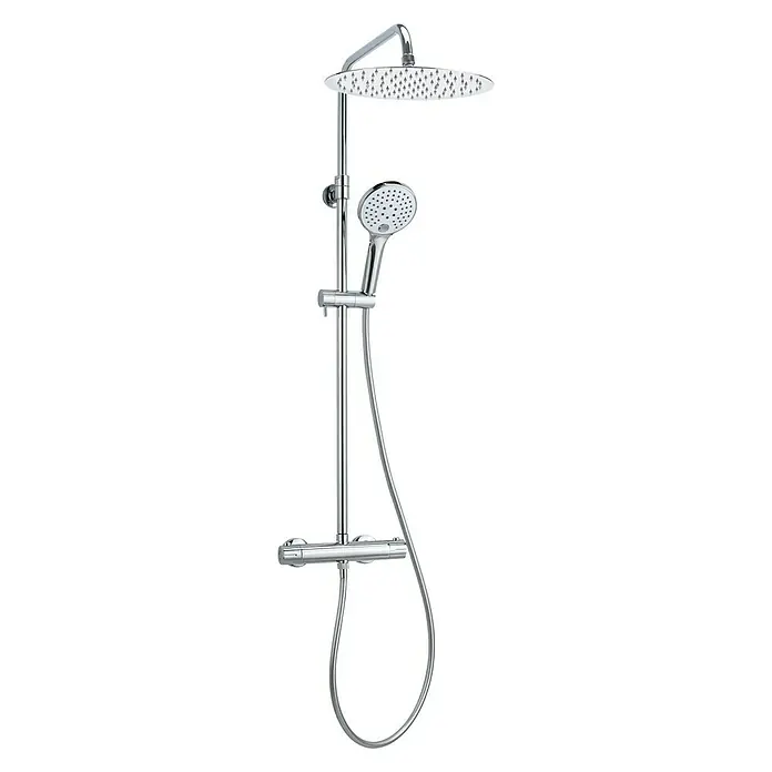 Camargue Douchesysteem Kjos - Aantal straalsoorten: 3 st., Chroom