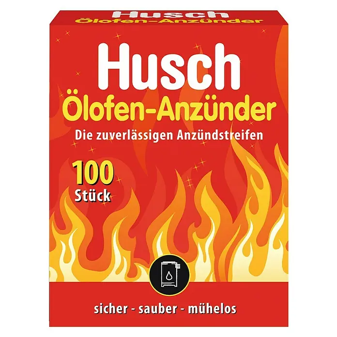 Husch Anzünder Ölofen - 100 Stk.