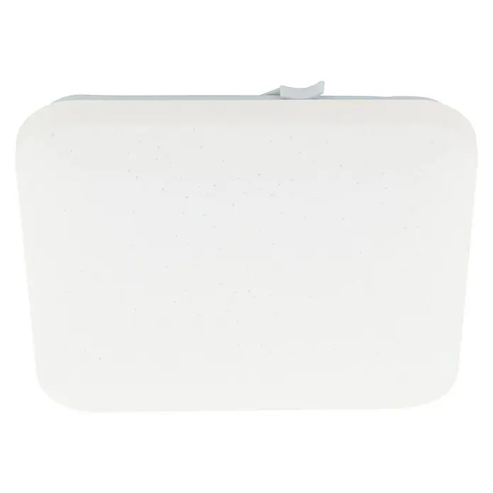 Eglo Zidna i stropna LED svjetiljka Frania - 11,5 W, D x Š x V: 28 x 28 x 7 cm, Bijele boje, Topla bijela - Pogled sprijeda
