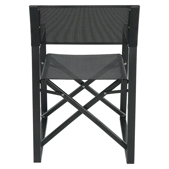 Sunfun Silla de jardín Director - Negro