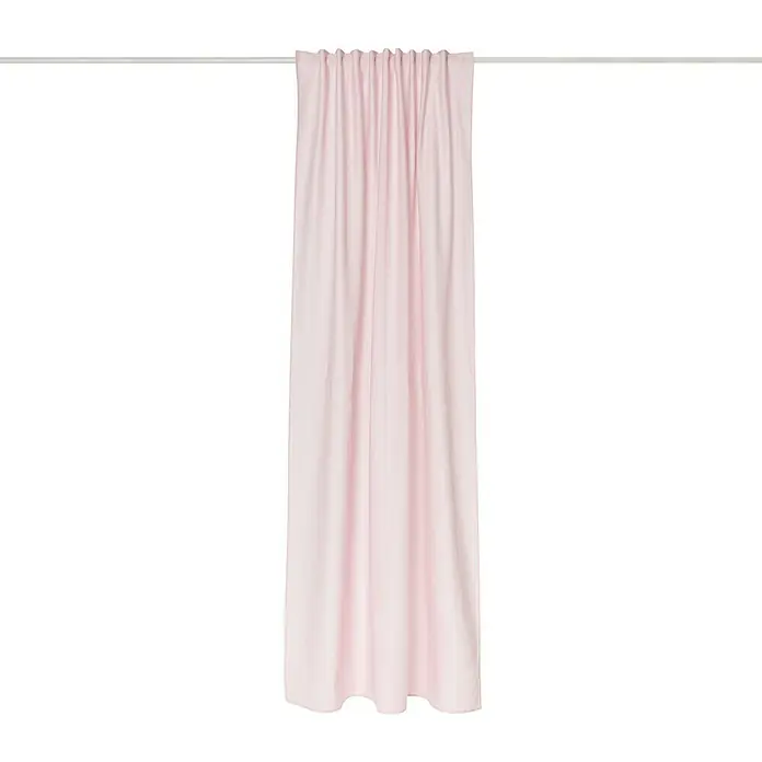Cortina Panama - 140 x 260 cm, 100% algodón, Rosa