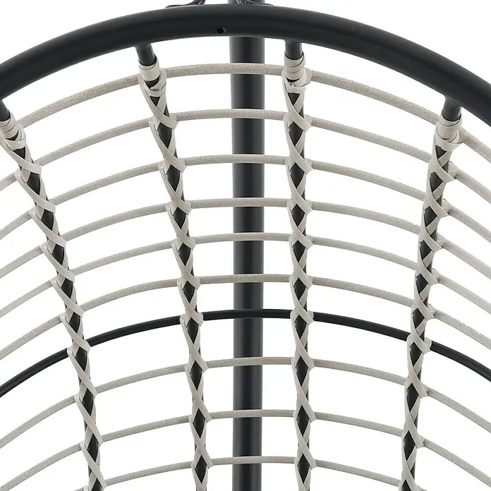 Sunfun Hamaca colgante Cozumel - Acero, Gris claro, Altura: 196 cm