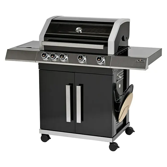 Kingstone KMS Gasgrill Cliff 450 - Anzahl Brenner: 4, Hauptgrillfläche: 70 x 45 cm, 17 kW