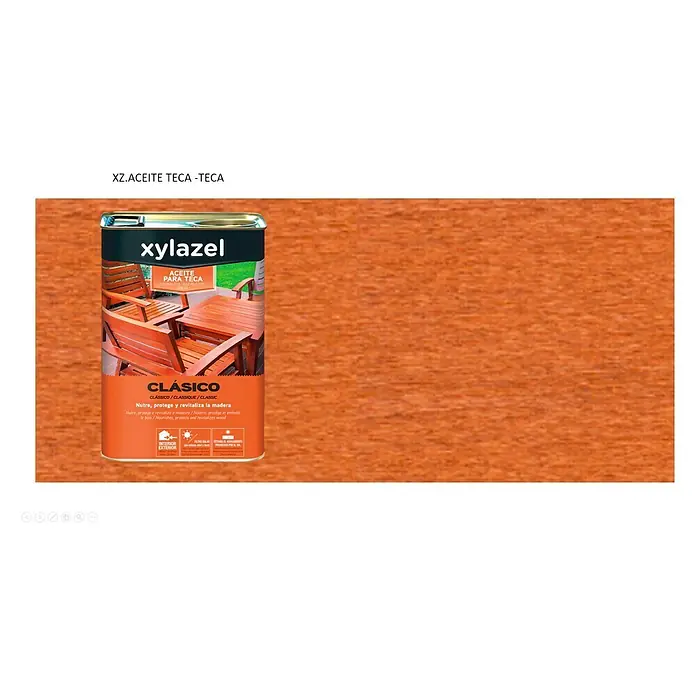 Xylazel Aceite para teca Clásico - 5 l, Teca