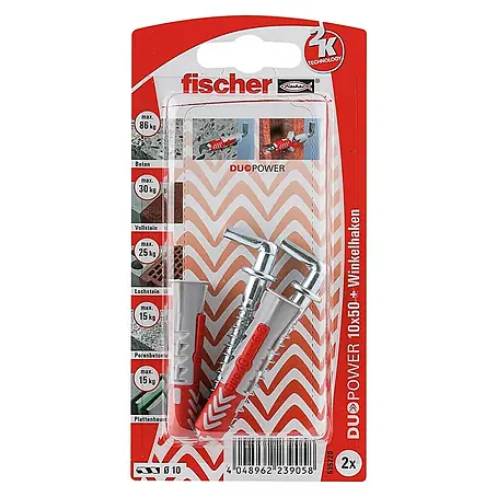 Fischer Duopower Dübel-Set 10x50 WH