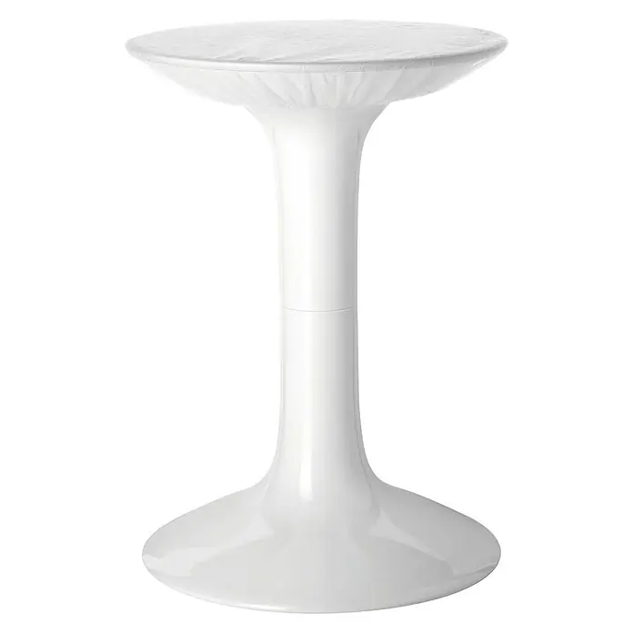 Tatay Taburete para baño Diabolo - 31,5 x 31,5 x 43,8 cm, Blanco