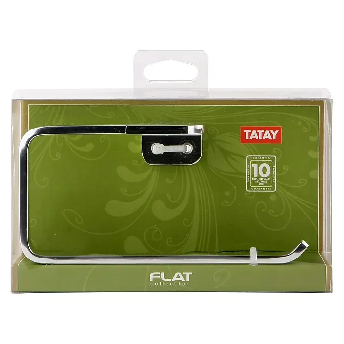 Tatay Flat Toallero de anilla - Pegar o atornillar