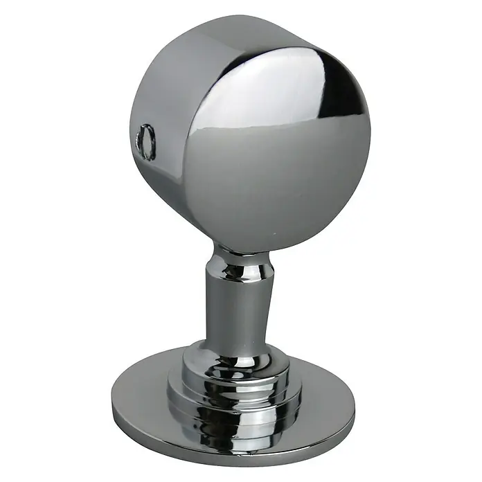 Stabilit Završni kromirani držač za uže - D x Š: 75 x 30 mm, Za uže promjera: 30 mm, Kromirano - Pogled sprijeda