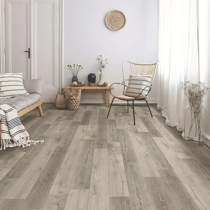 Suelo de vinilo rígido SPC Roble Colorado - 1.220 x 180 x 3,5 mm, Efecto madera campestre