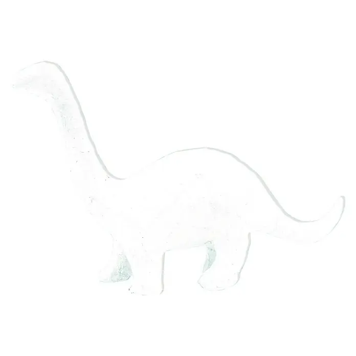 Décopatch Pieza decorativa mini Kit Dinosaurio - Material: Cartón, Pieza dinosaurio, 2 modelos diferentes de papel décopatch (1 hoja/modelo), barniz cola Décopatch y pincel