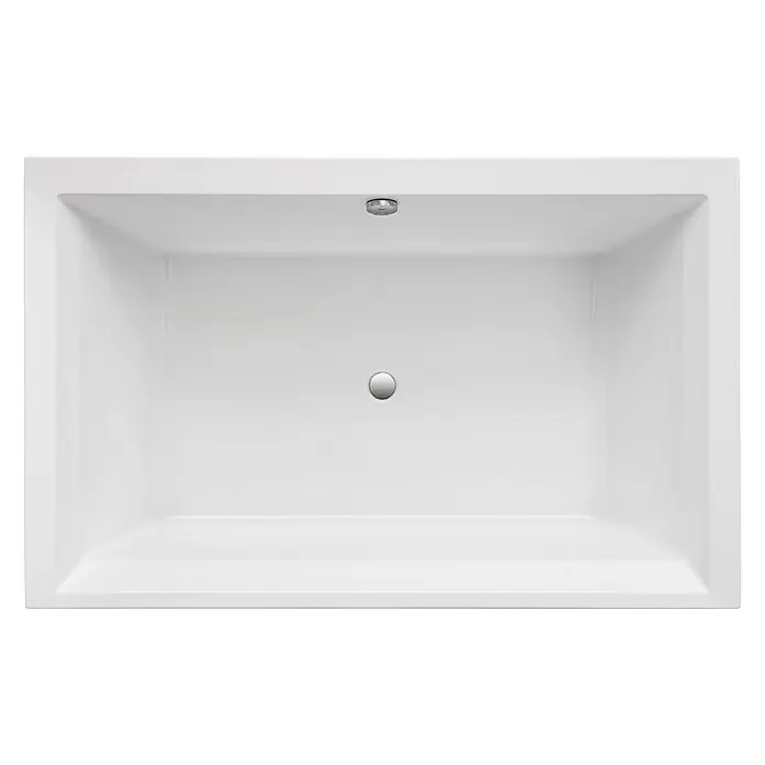 Ottofond Badewanne Phoenix - 190 x 120 cm, Sanitäracryl, Weiß - Ansicht von oben