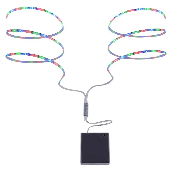 Tween Light LED traka - Duljina: 0,8 m, Boja svjetla: RGB, 2,4 W, Na baterijski pogon - Pogled sprijeda