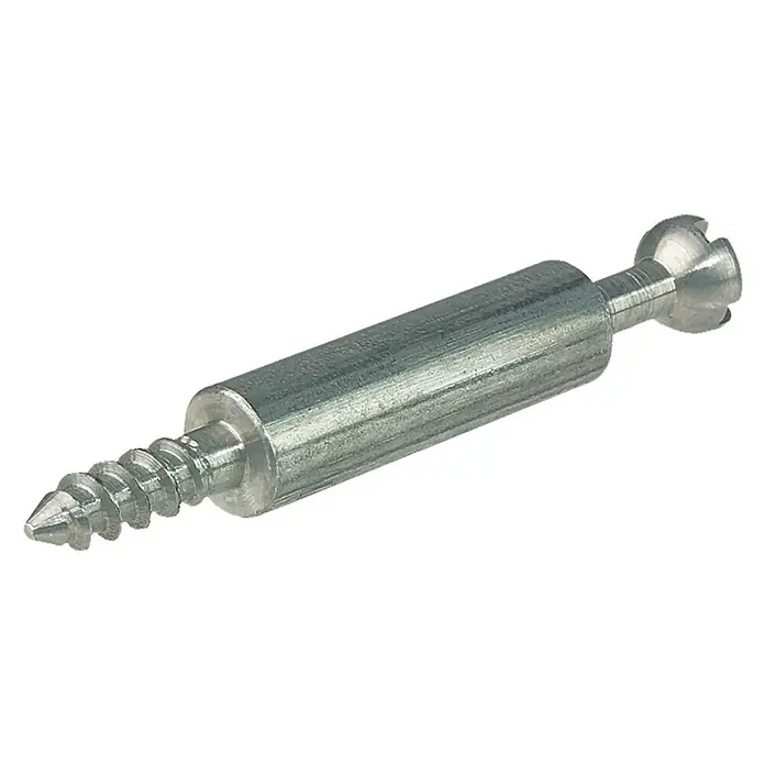 Häfele Spojni svornjak Minifix S100 - Duljina: 36 mm, Duljina navoja: 12 mm - Pogled sprijeda