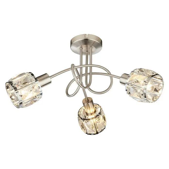 Tween Light Deckenstrahler Diamant - 120 W, E14, 3 Stk. - Ansicht von unten