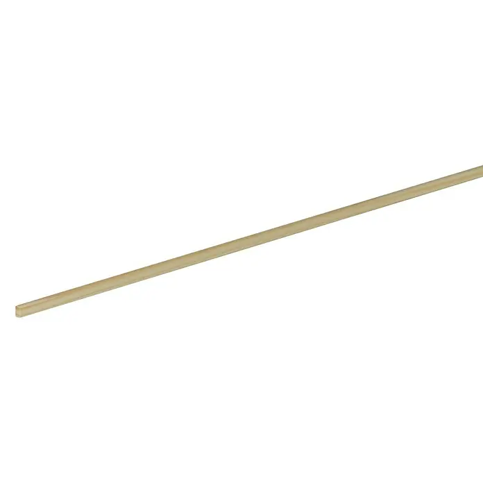 Profiles and more Flachleiste - 1 m x 5 mm x 3 mm, Fichte/Kiefer, Unbehandelt