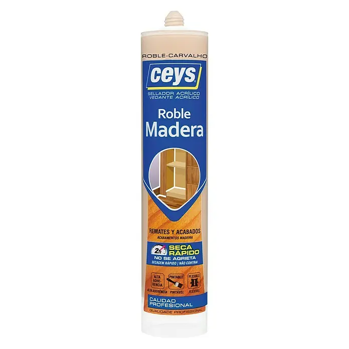 Ceys Sellador para madera acrílico - Roble, 280 ml