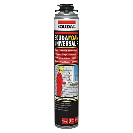 Soudal  Espuma adhesiva de PU Soudafoam Universal P