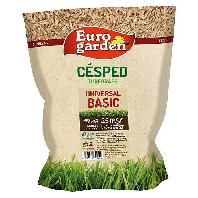 Semillas de césped Universal Basic - 750 g, 25 m²