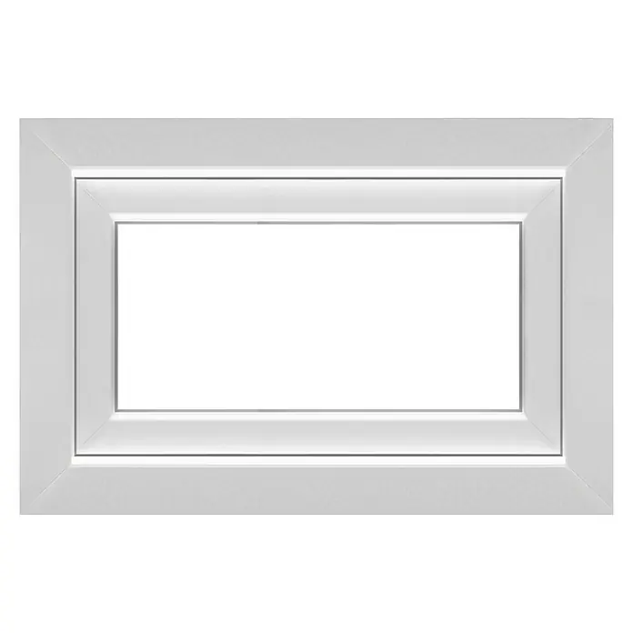 Solid Elements Kunststofffenster Q71 Supreme - B x H: 90 x 60 cm, Links, Weiß