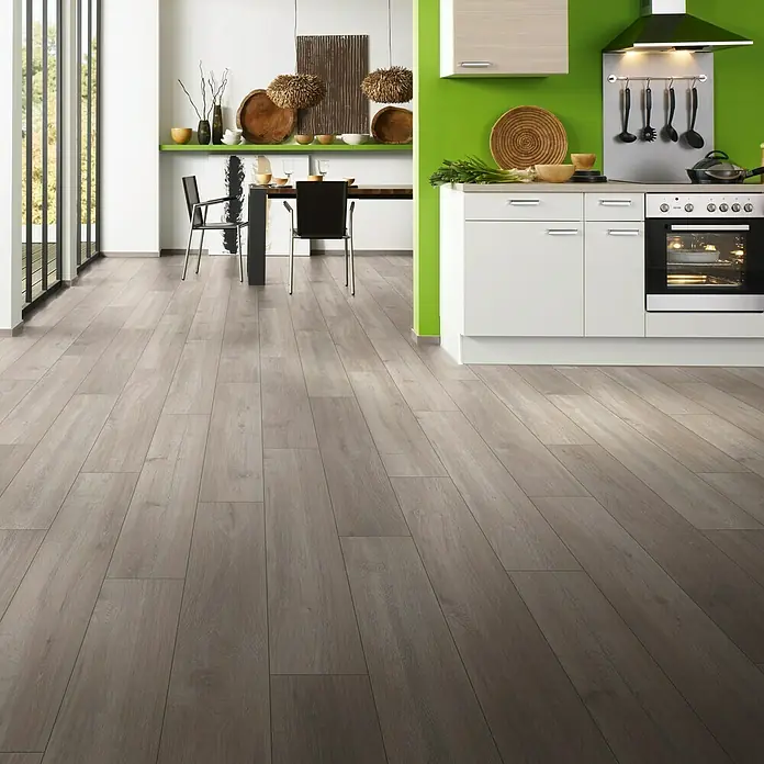 LOGOCLIC Laminat Edition Vinto Honeymoon - 1.285 x 192 x 10 mm, Rustikalni pod - Živopisni prikaz