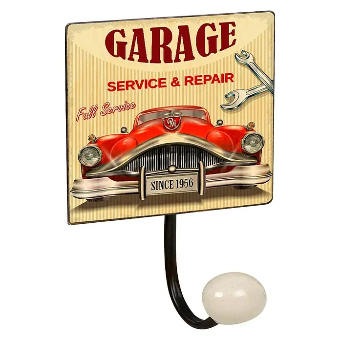 Nesu Gancho para colgar Garage - L x An x Al: 155 x 100 x 70 mm, Número de ganchos: 1 ud.