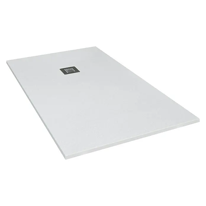 Plato de ducha Akron - L x An: 70 x 100 cm, Blanco