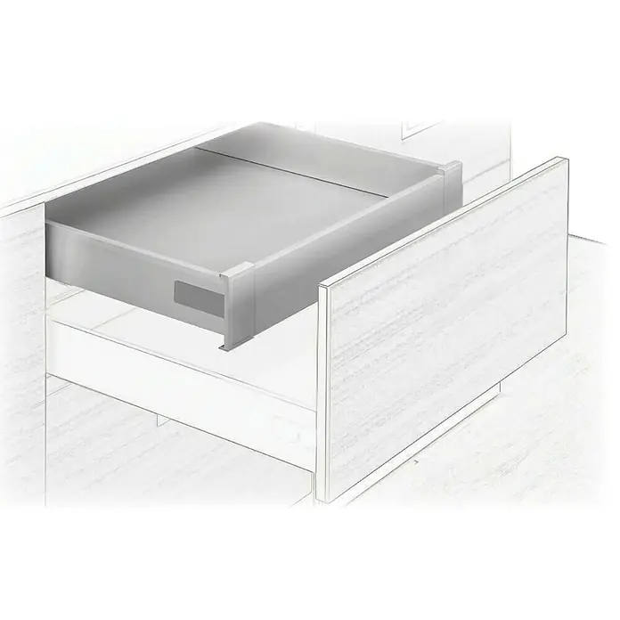 Cajón Modul box con separador - L x An x Al: 48 x 59 x 7 cm