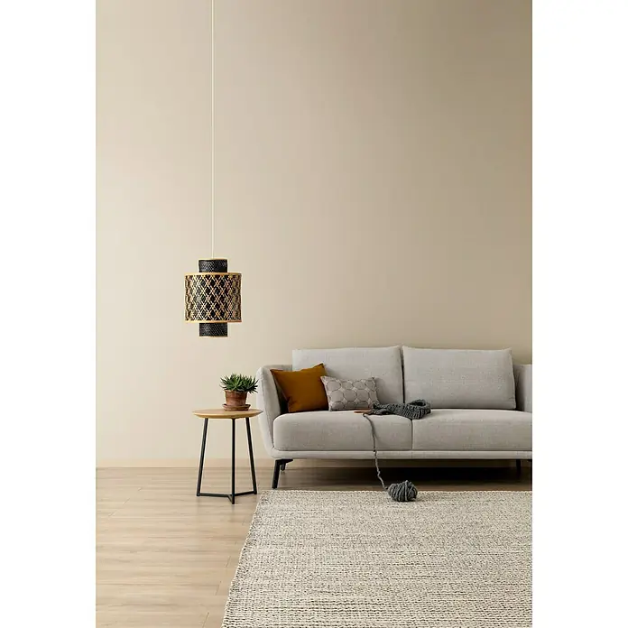SCHÖNER WOHNEN-Farbe Wandfarbe Designfarbe - Gemütliches Wollbeige, 2,5 l, Matt - Stimmungsaufnahme