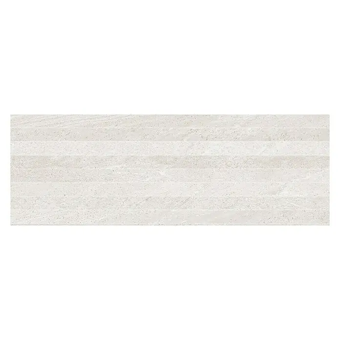 Revestimiento cerámico Milano Concept - 24 x 69 cm, Gris, Rectificado, Efecto cemento