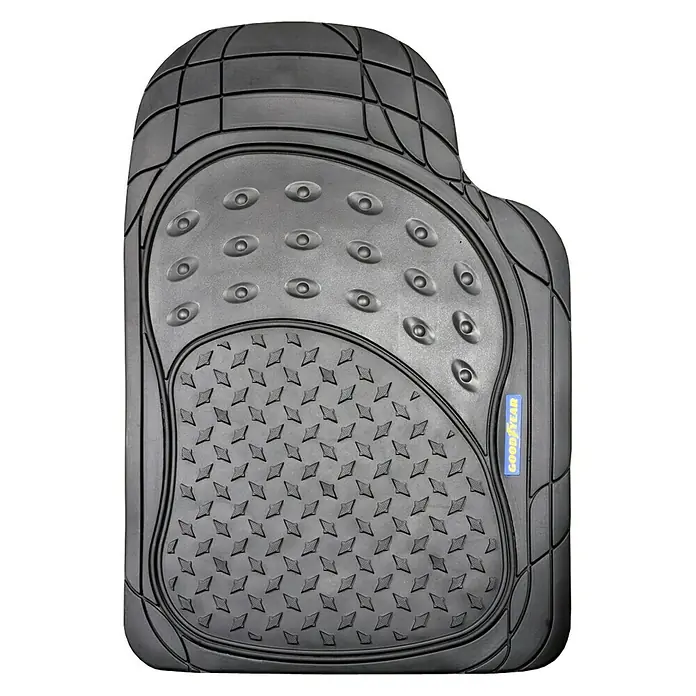 Goodyear Juego de alfombrillas para vehículo - 3 piezas, Negro