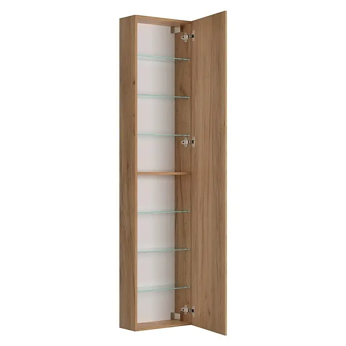 Camargue Espacio Visoki ormar - 40 x 17 x 170 cm, 1 vrata, Doce - Pogled sprijeda