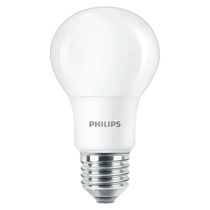 Philips Bombilla LED - 6 uds., E27, 8 W, Color de luz: Blanco cálido, No regulable