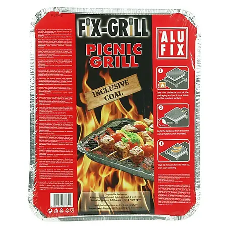 Alufix  Einweggrill