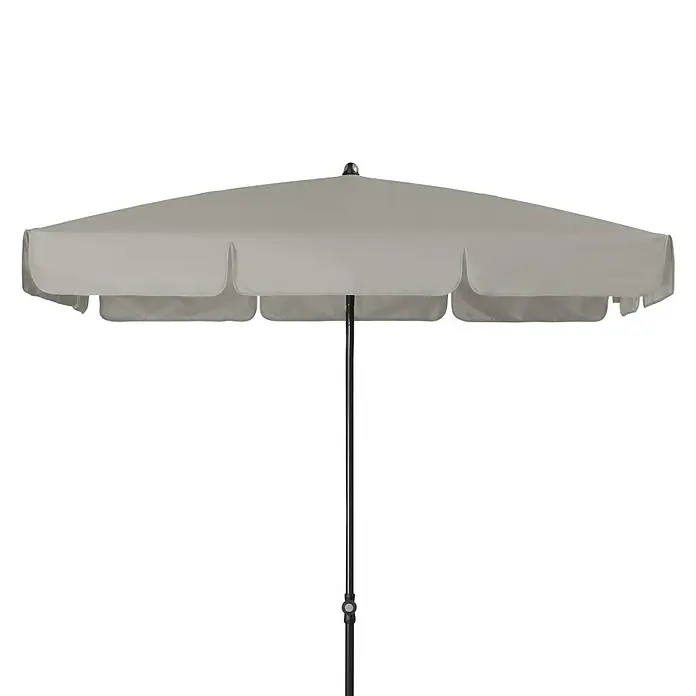 Doppler Sunline Sonnenschirm Sunline Waterproof Neo - Grau, 185 x 120 cm - Vorderansicht