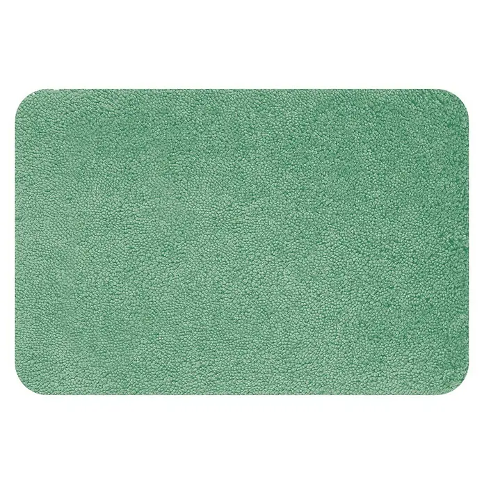 MSV Badteppich Highland - L x B: 55 x 65 cm, Grün, Polyester