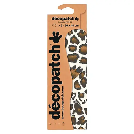 Décopatch  Papel decorativo Animal print