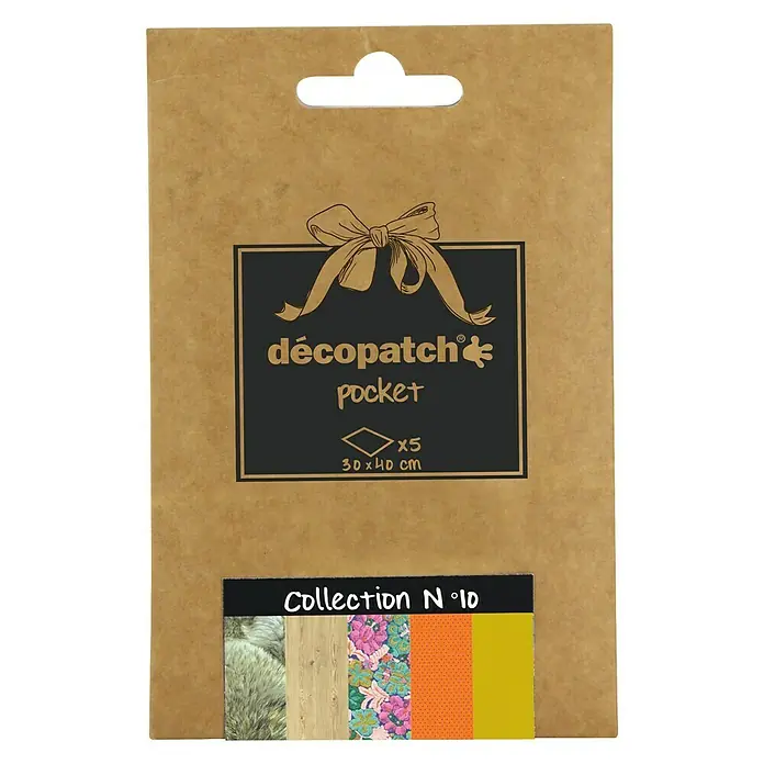 Décopatch Papel decorativo Pocket N10 - 40 x 30 cm, Papel