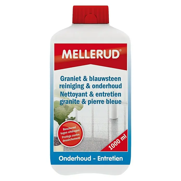Mellerud Reinigings- en onderhoudsmiddel Graniet-en blauwsteen - 1 l, Fles met kindveilige sluiting