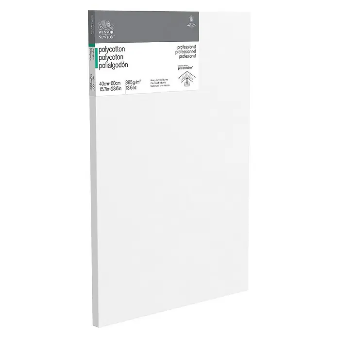 Winsor & Newton Slikarsko platno sa drvenim okvirom Professionell - 40 x 60 x 2,1 cm, mješavina pamuka, Trostruko grundirano - Pogled sprijeda
