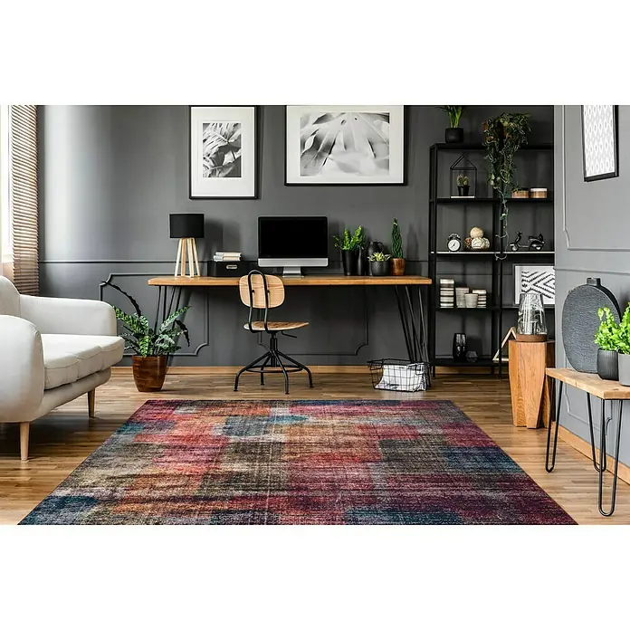 Kayoom Flachgewebeteppich Galaxy I - Multi, 180 x 120 cm, 100 % Polyester - Stimmungsaufnahme