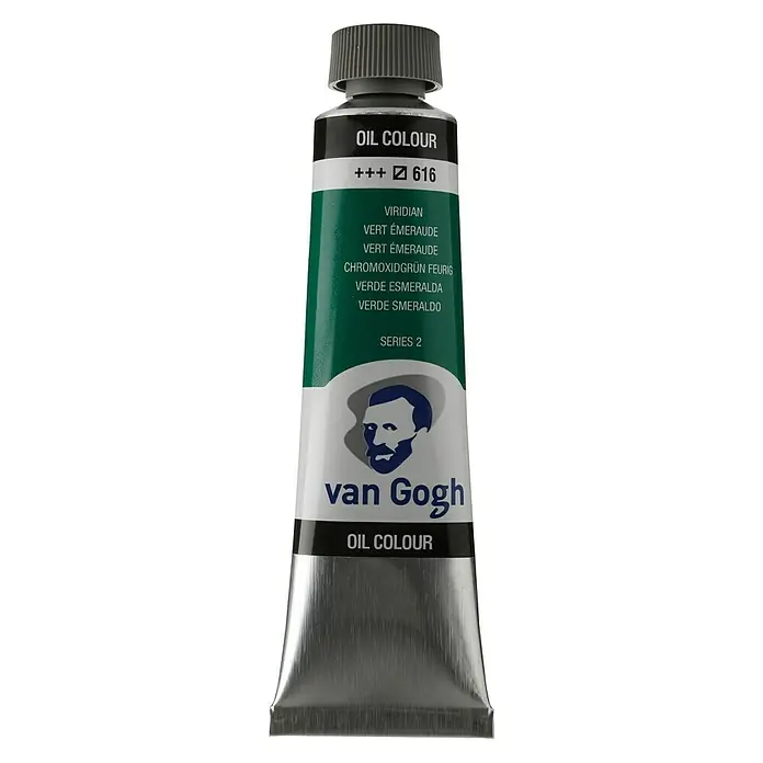 Talens Van Gogh Pintura al óleo - Verde esmeralda, 40 ml, Tubo