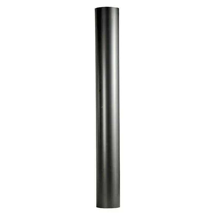 Bertrams Ofenrohr - Ø x L: 100 x 500 mm, Gebläut, Blauglanz