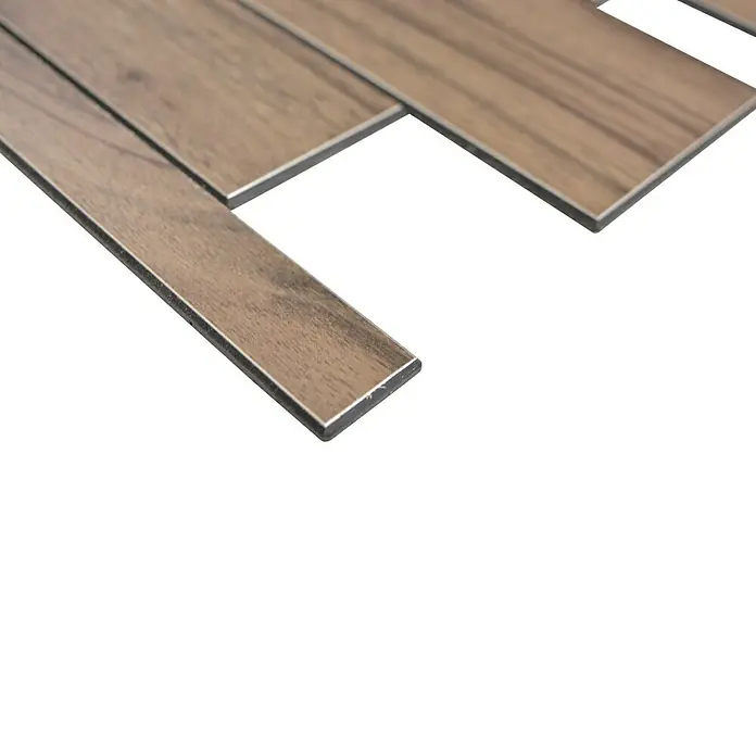 Selbstklebemosaik SAM 4GV52WDL - 30 x 30 cm, Metall, Braun - Detailaufnahme