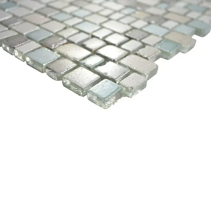 Mosaikfliese Crystaledge XCM GME 22 - 31,7 x 31,1 cm, Grau/Beige, Matt