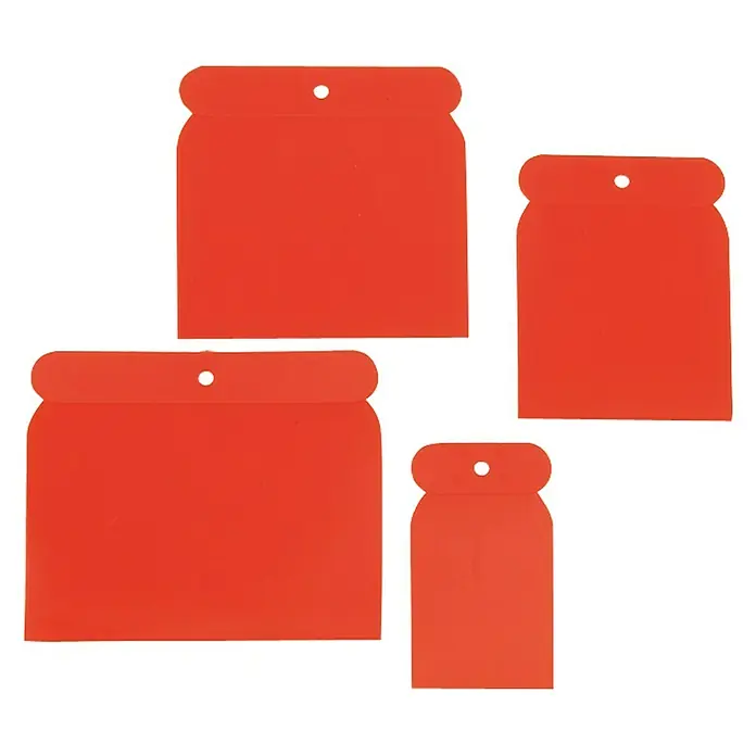 Mako Kunststoff-Spachtel-Set - 4 -tlg.