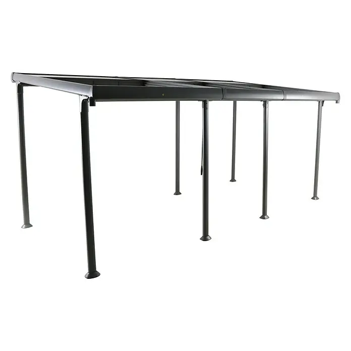 Sunfun Anstellpavillon Sera XL Cabrio - 550 x 300 cm, Anthrazit